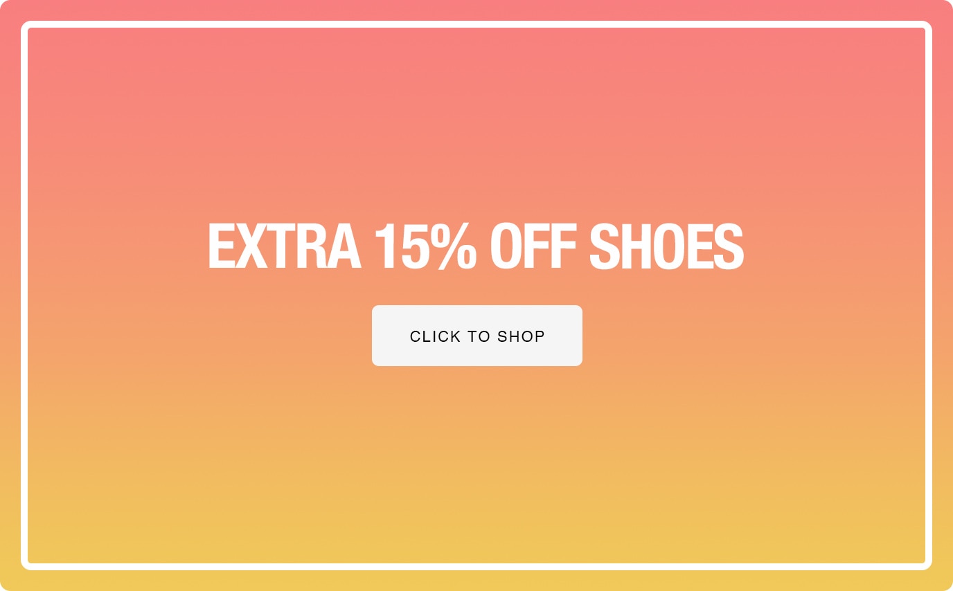 15% OFF SHOES